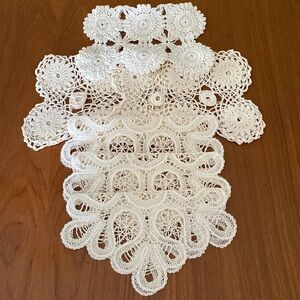 VTG Handmade Crochet Doilies Set of 6